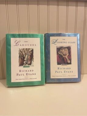 Paul Evans Hardcover Book Pair - Teal and Blue Bindings